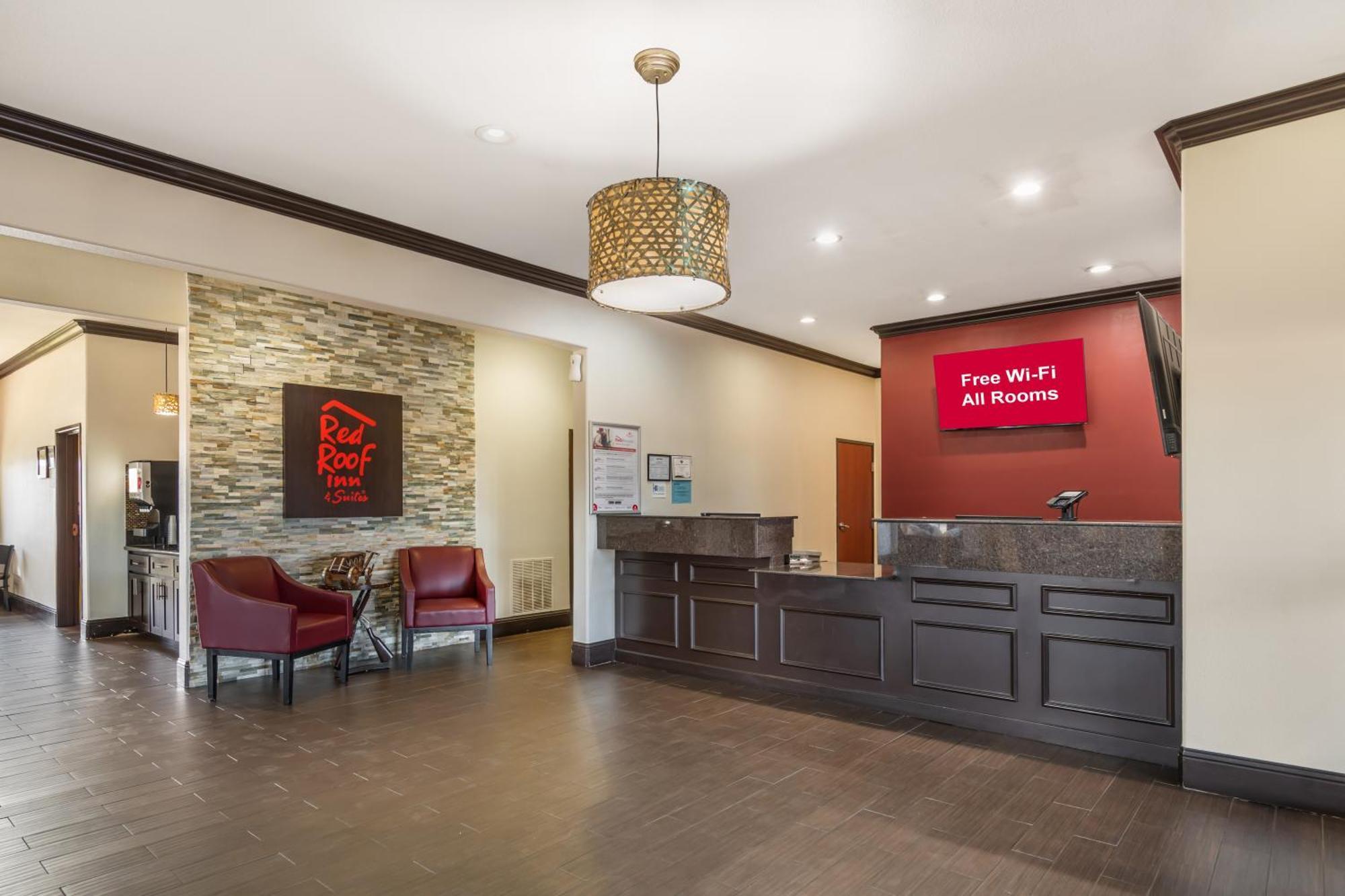 Red Roof Inn & Suites Салфер-Спрингс Экстерьер фото