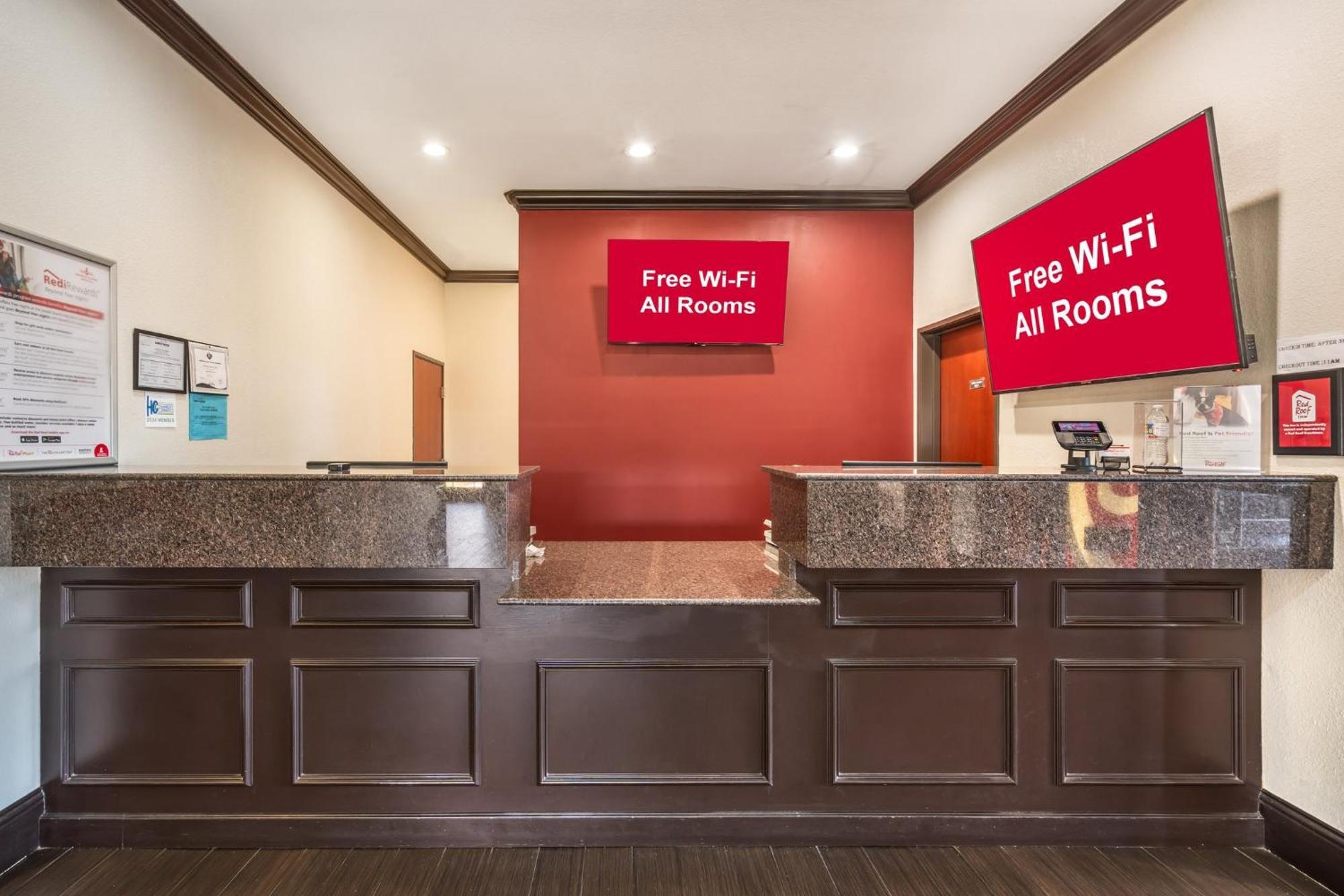 Red Roof Inn & Suites Салфер-Спрингс Экстерьер фото